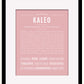 Frame Options | Dusty Rose | Black Frame, Matted
