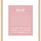 Frame Options | Dusty Rose | Maple Frame, Matted
