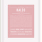 Frame Options | Dusty Rose | White Frame, Matted