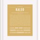 Frame Options | Matte Gold | White Frame, Matted