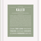 Frame Options | Sage | White Frame, Matted