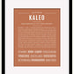 Frame Options | Terra Cotta | Black Frame, Matted