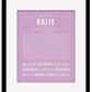 Frame Options | Lilac | Black Frame, Matted