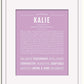 Frame Options | Lilac | White Frame, Matted