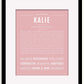 Frame Options | Dusty Rose | Black Frame, Matted