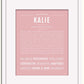 Frame Options | Dusty Rose | White Frame, Matted