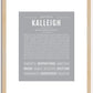 Kalleigh | Name Art Print