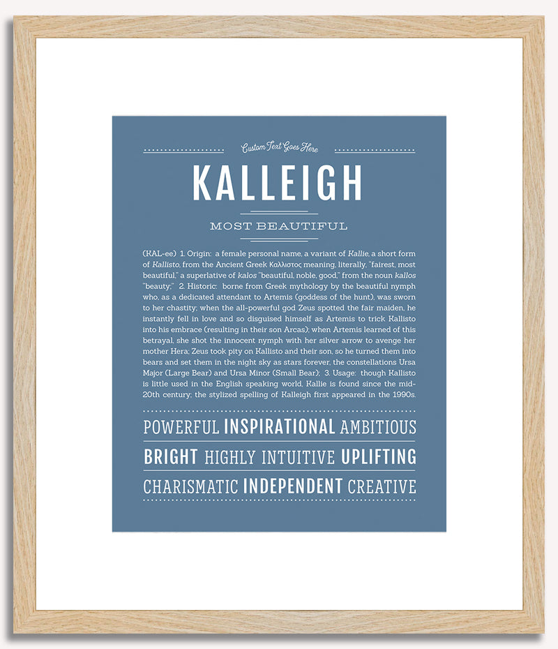 Kalleigh | Name Art Print