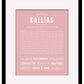 Frame Options | Dusty Rose | Black Frame, Matted