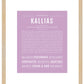 Frame Options | Lilac | Maple Frame, Matted