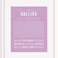 Frame Options | Lilac | White Frame, Matted