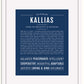 Frame Options | Midnight Blue | White Frame, Matted