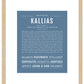 Frame Options | Steele Blue | Maple Frame, Matted