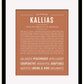 Frame Options | Terra Cotta | Black Frame, Matted
