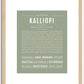 Kalliopi | Name Art Print