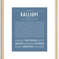 Kalliopi | Name Art Print