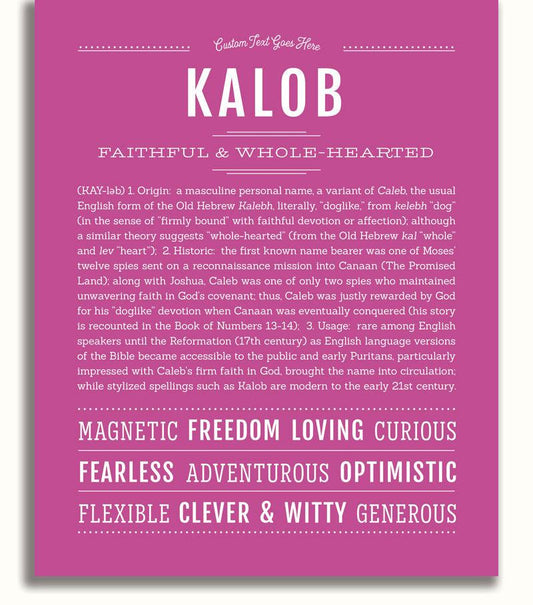 Frame Options | Dark Pink | No Frame