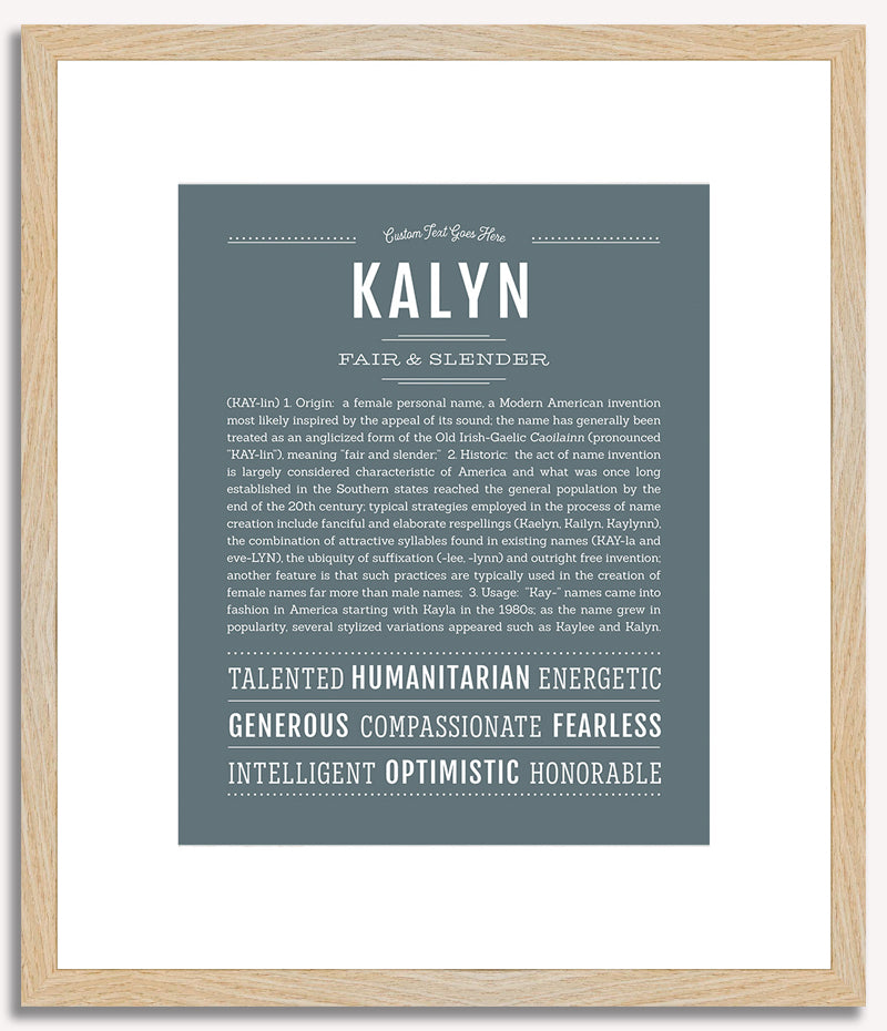 Kalyn | Name Art Print