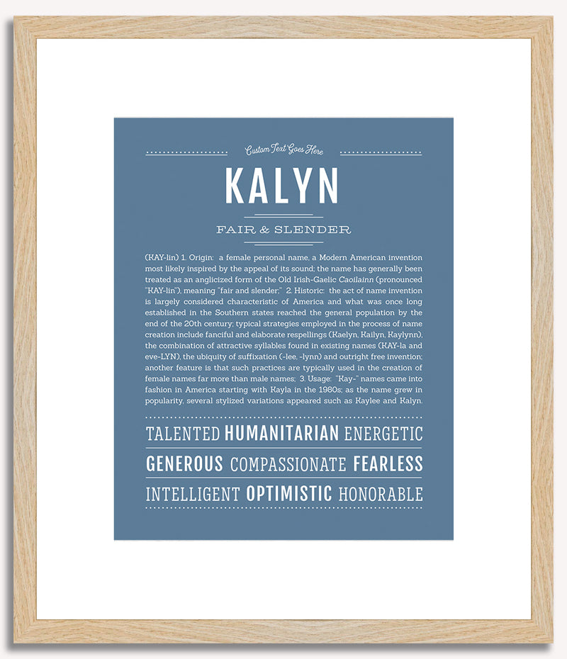 Kalyn | Name Art Print