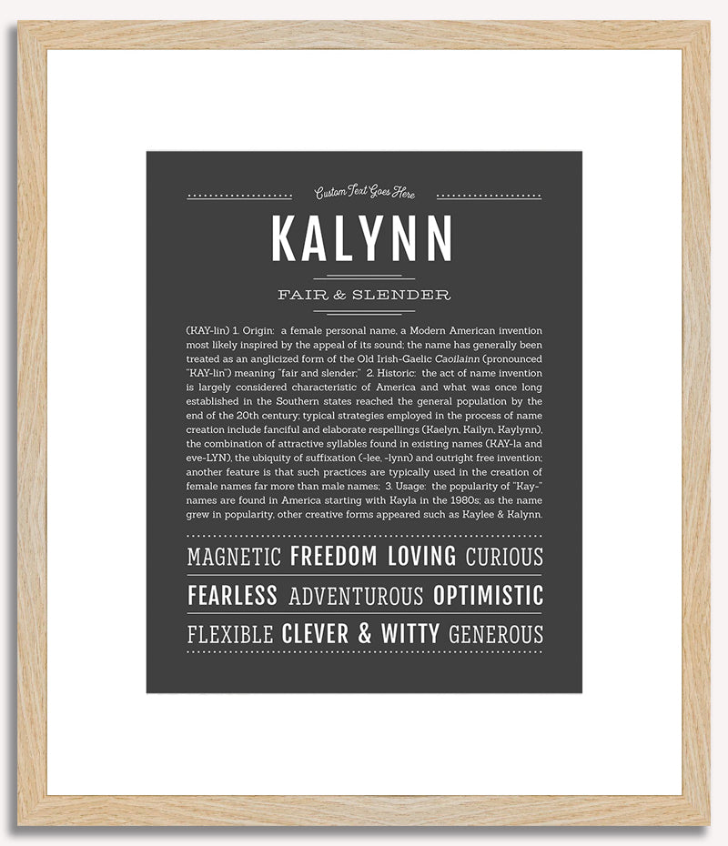 Kalynn | Name Art Print