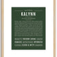 Kalynn | Name Art Print