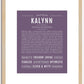 Kalynn | Name Art Print