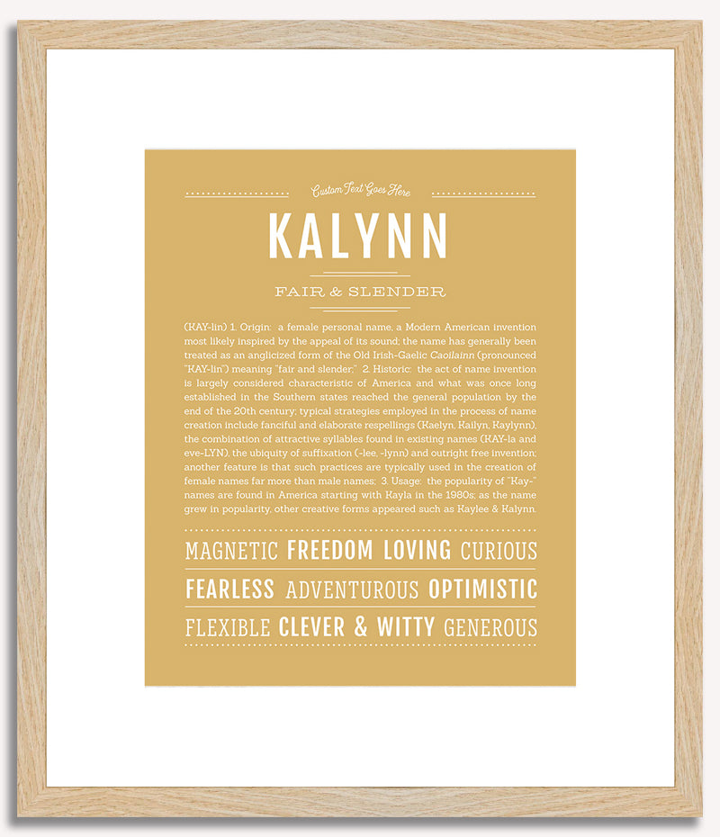 Kalynn | Name Art Print