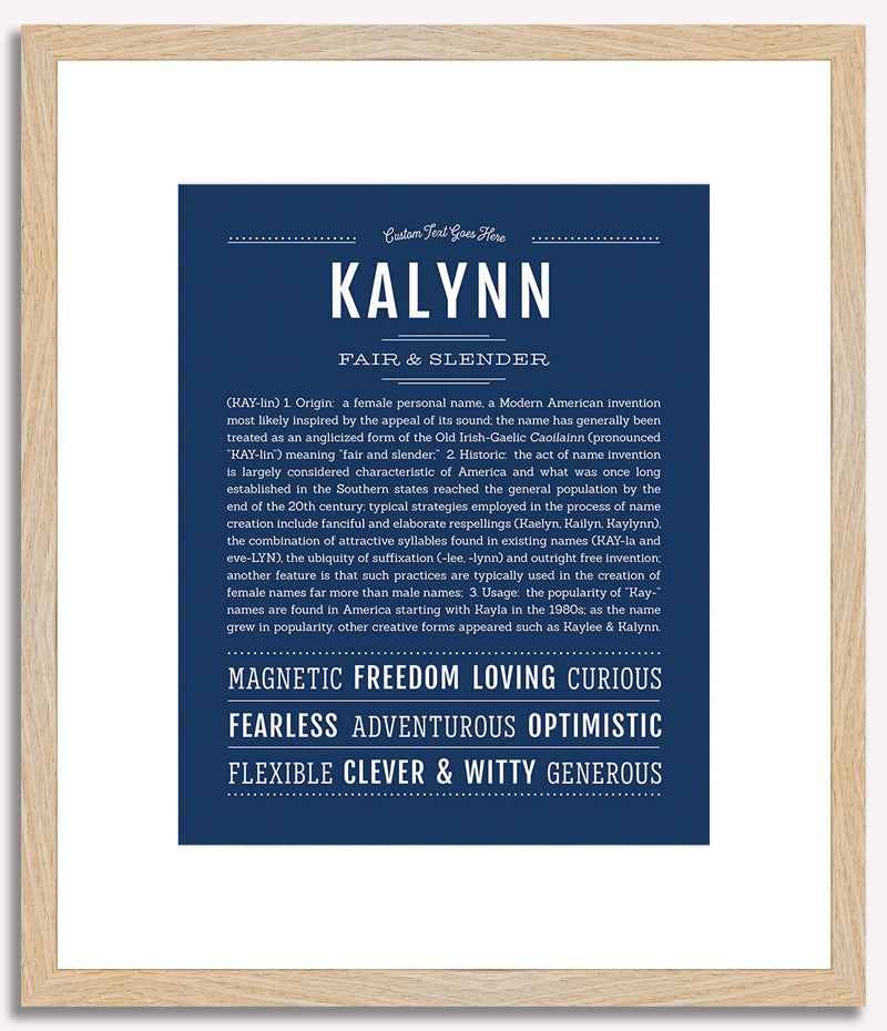 Kalynn | Name Art Print