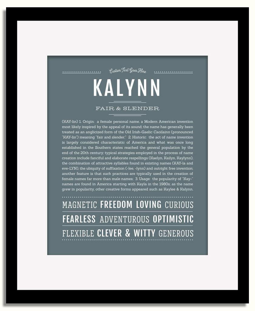 Frame Options | Night Rendezvous | Black Frame, Matted