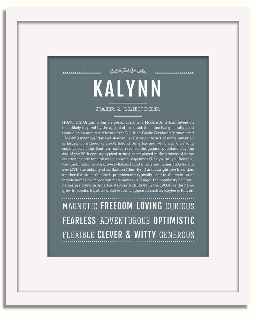 Frame Options | Night Rendezvous | White Frame, Matted