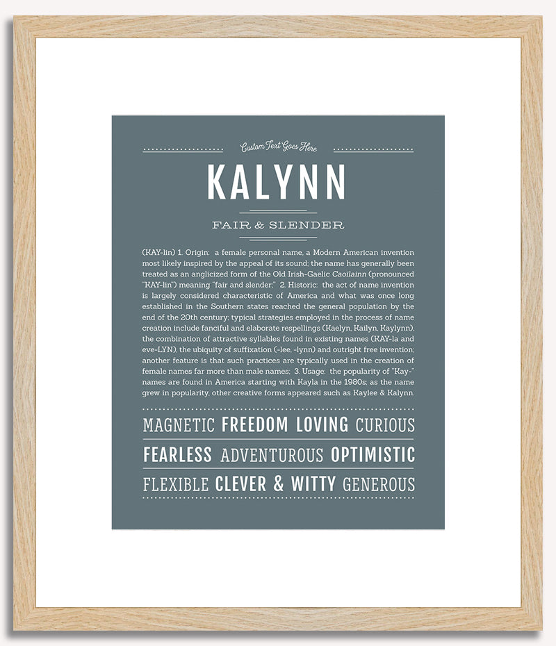 Kalynn | Name Art Print