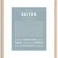 Kalynn | Name Art Print