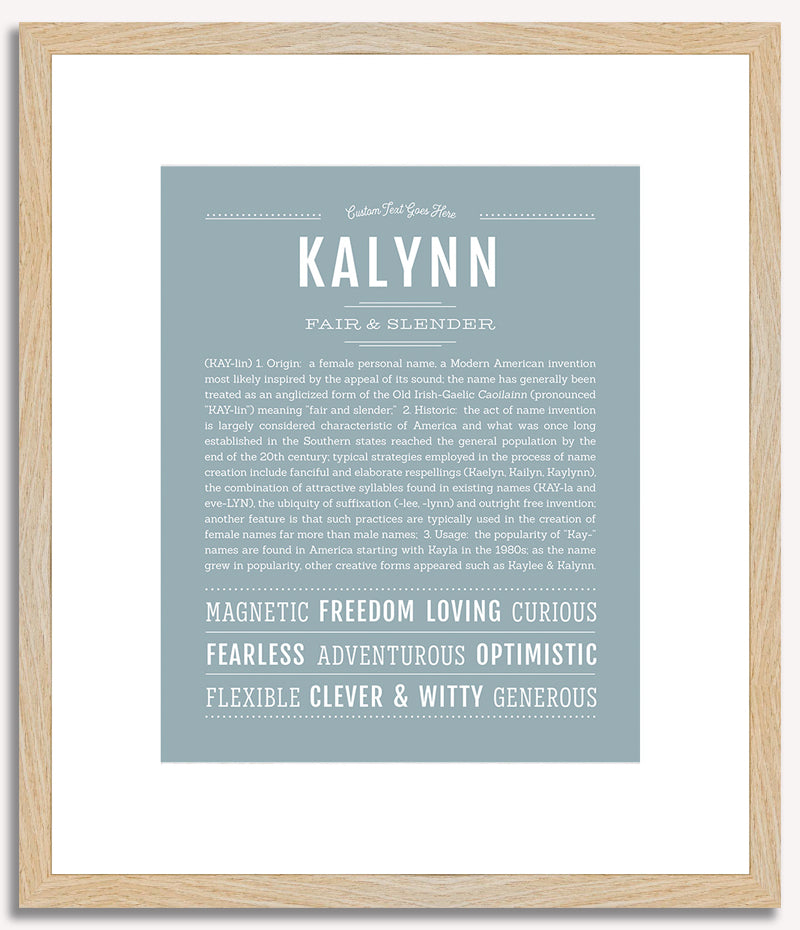 Kalynn | Name Art Print