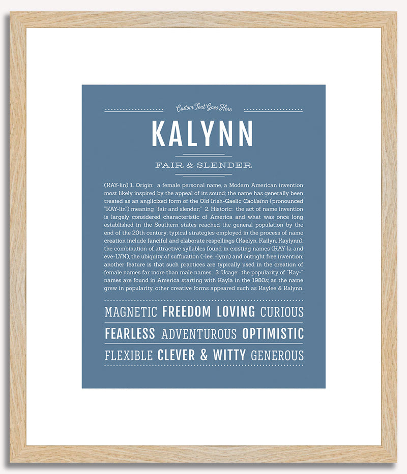 Kalynn | Name Art Print