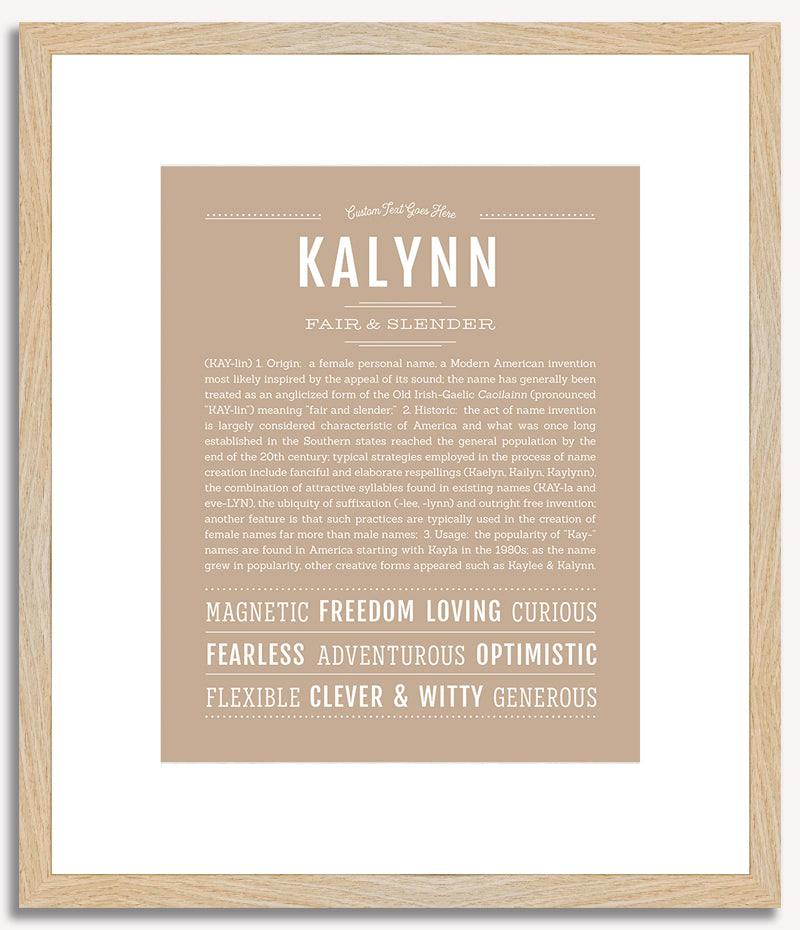 Kalynn | Name Art Print