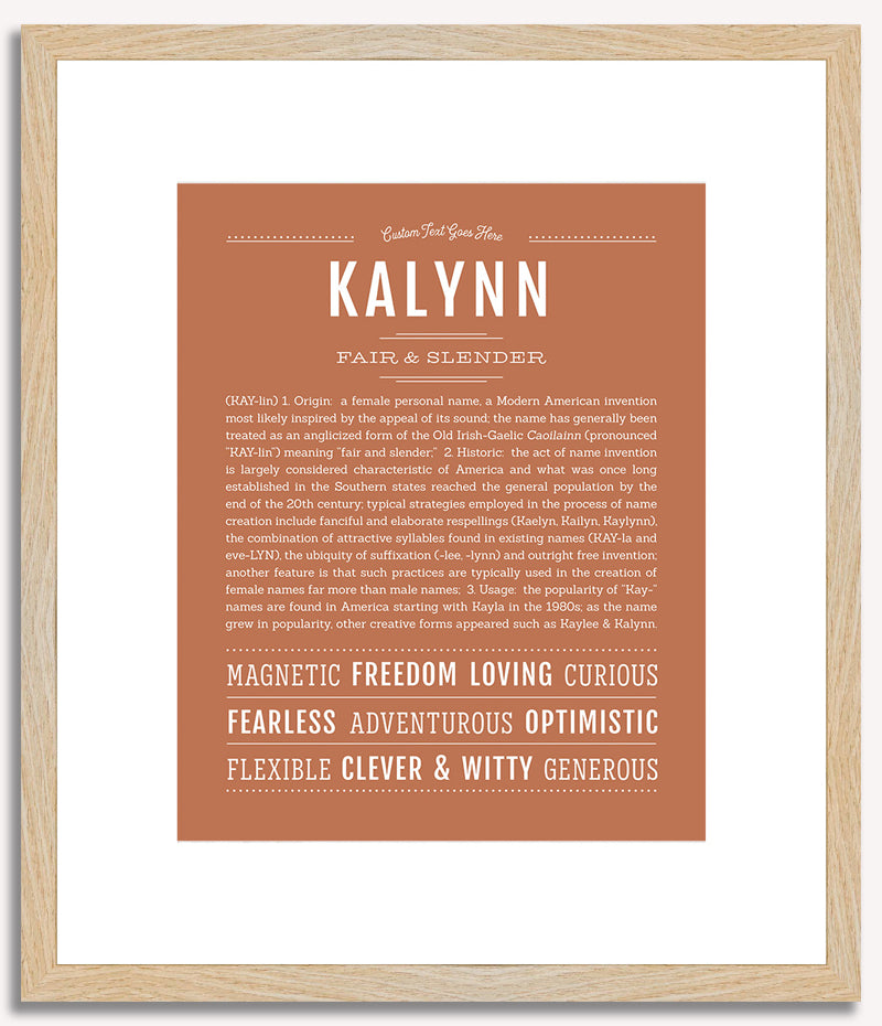 Kalynn | Name Art Print