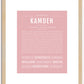 Kamden | Name Art Print