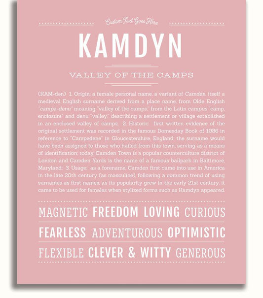 Frame Options | Dusty Rose | No Frame