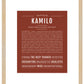 Frame Options | Bordeaux | Maple Frame, Matted