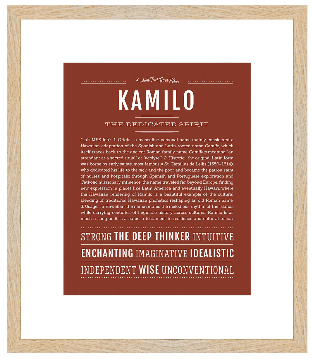 Frame Options | Bordeaux | Maple Frame, Matted