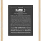 Frame Options | Charcoal Gray | Maple Frame, Matted