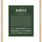 Frame Options | Deep Forest | Maple Frame, Matted
