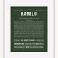 Frame Options | Deep Forest | White Frame, Matted