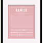 Frame Options | Dusty Rose | Black Frame, Matted