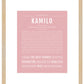 Frame Options | Dusty Rose | Maple Frame, Matted