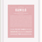 Frame Options | Dusty Rose | White Frame, Matted