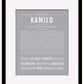 Frame Options | Light Gray | Black Frame, Matted