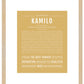 Frame Options | Matte Gold | Maple Frame, Matted