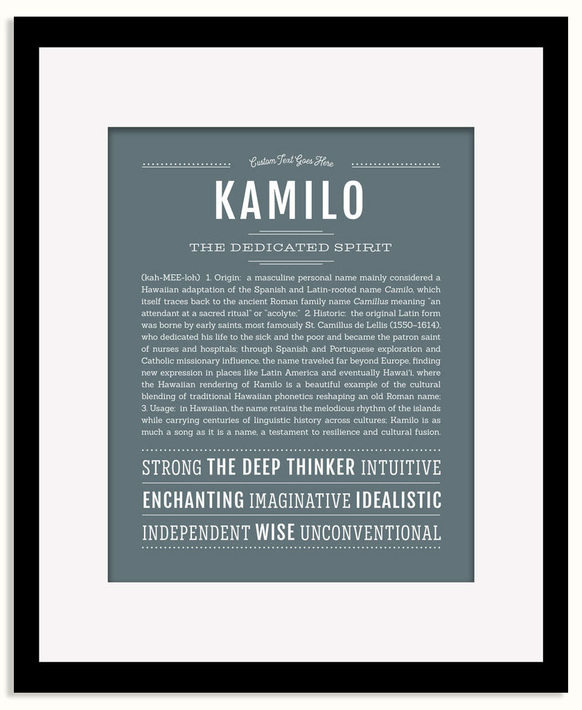 Frame Options | Night Rendezvous | Black Frame, Matted
