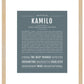 Frame Options | Night Rendezvous | Maple Frame, Matted